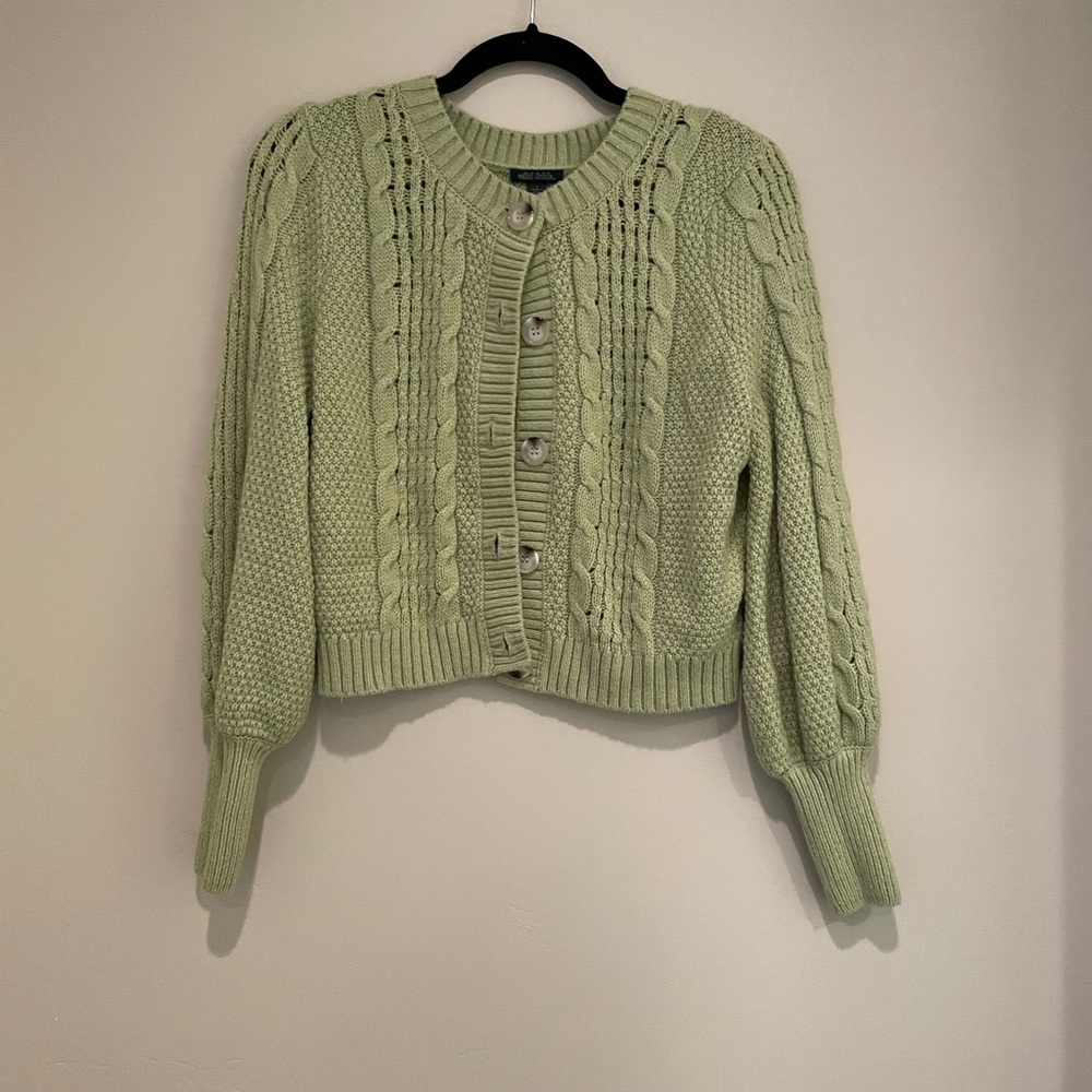 wild fable green sweater!